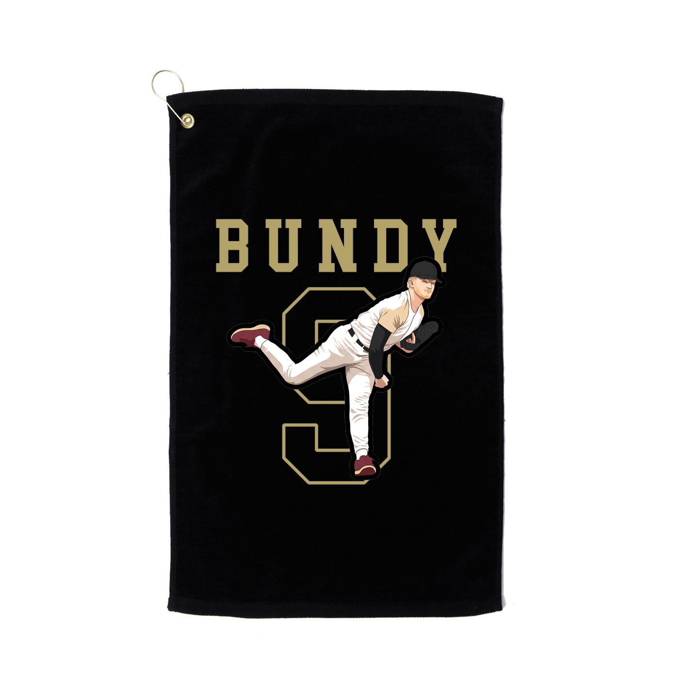 Golf Towel — Shirsey in Black