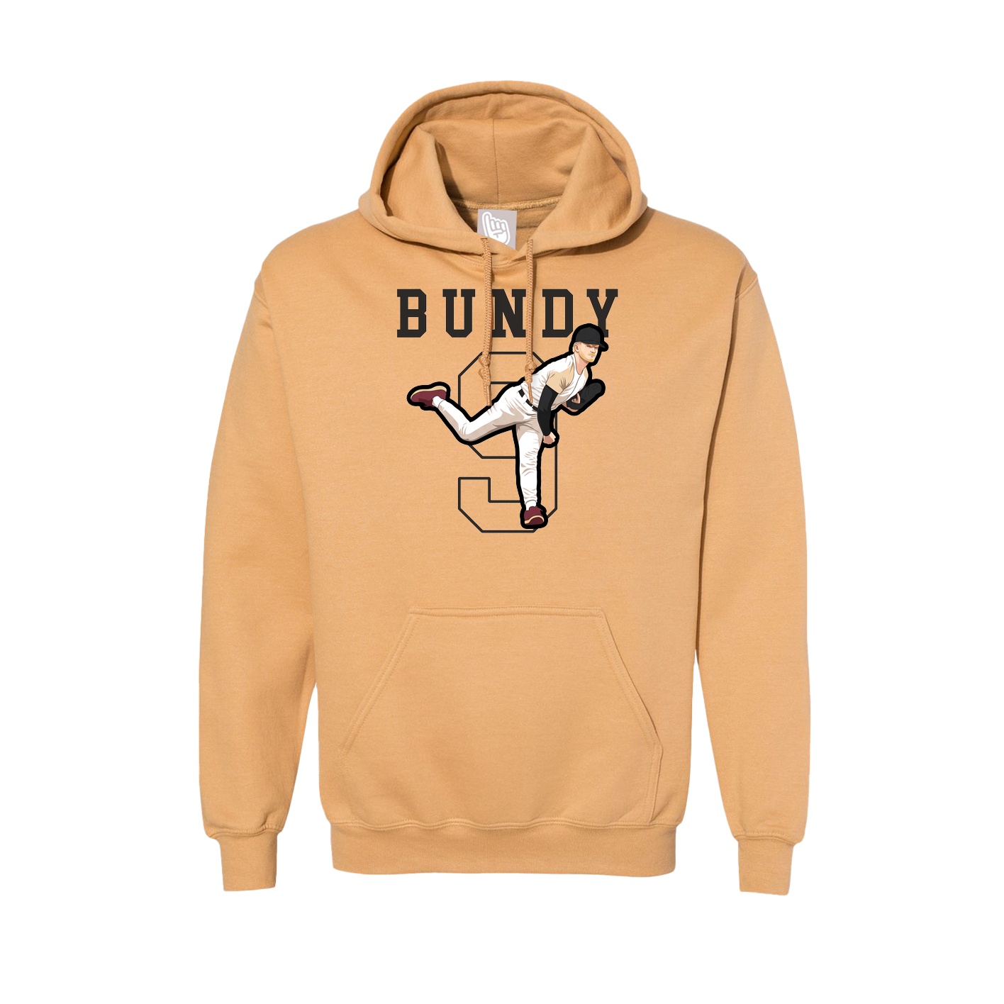 Hoodie — Shirsey in Vegas Gold