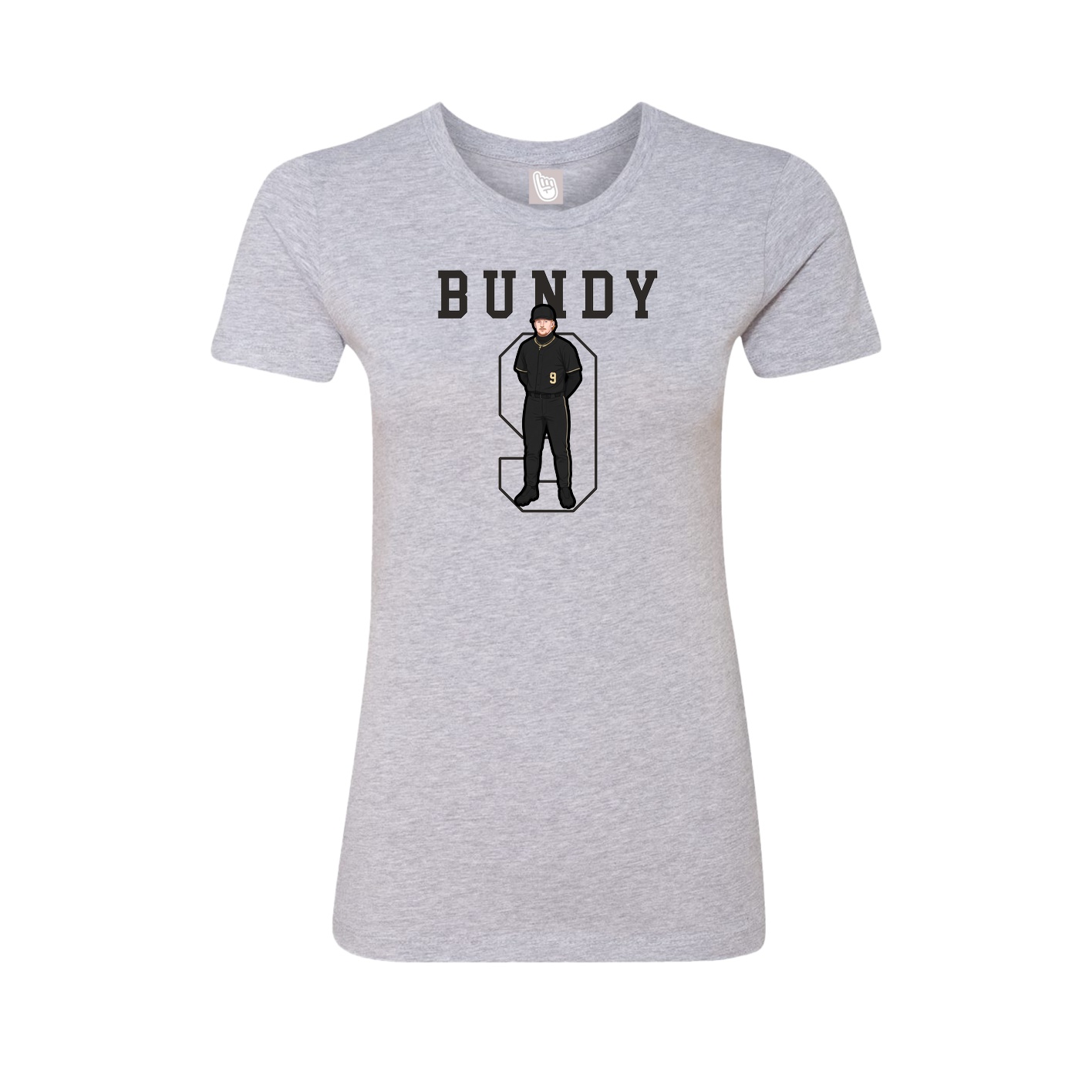 Fitted Women's Tee — Shirsey in Grey