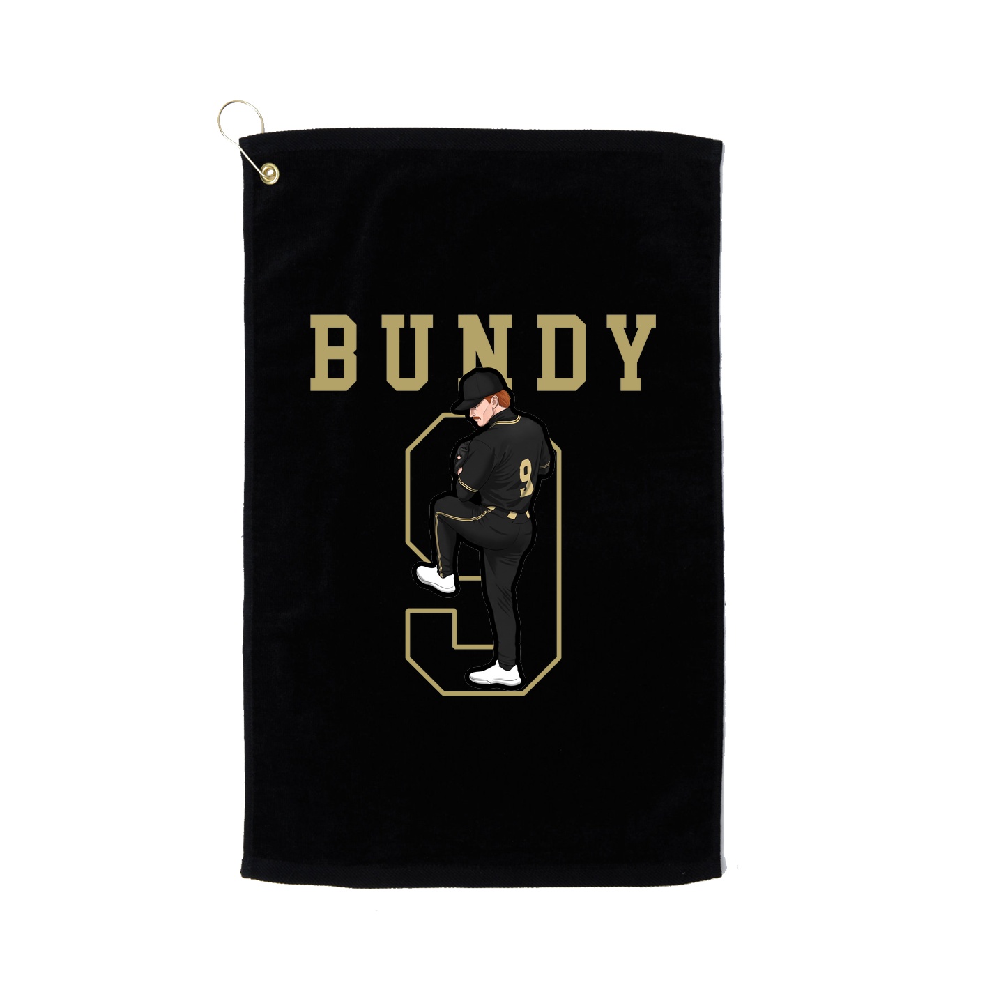 Golf Towel — Shirsey in Black
