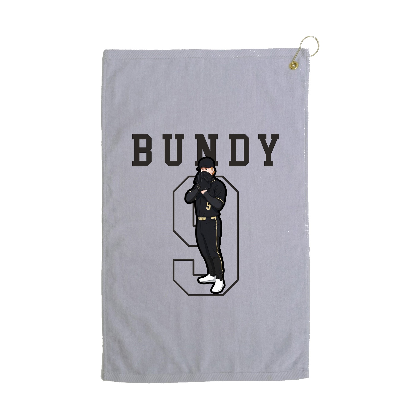 Golf Towel — Shirsey in Grey