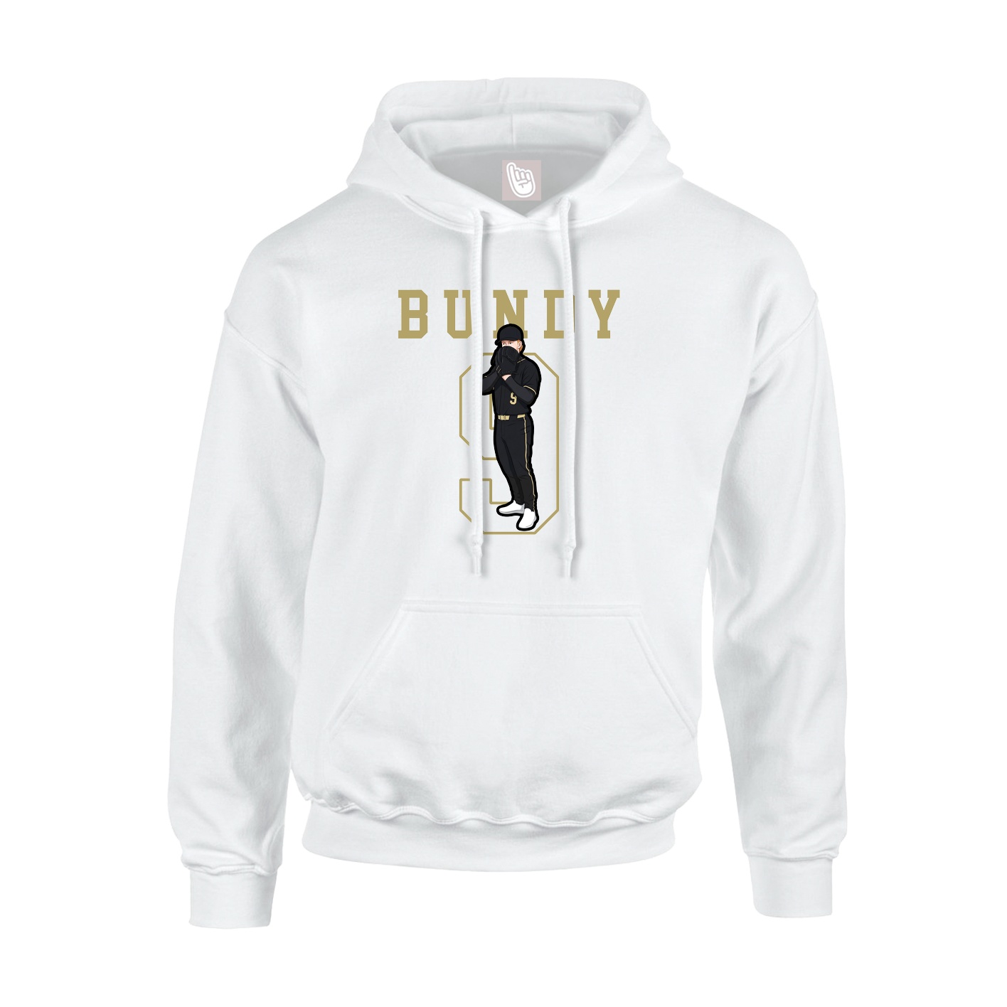 Hoodie — Shirsey in White