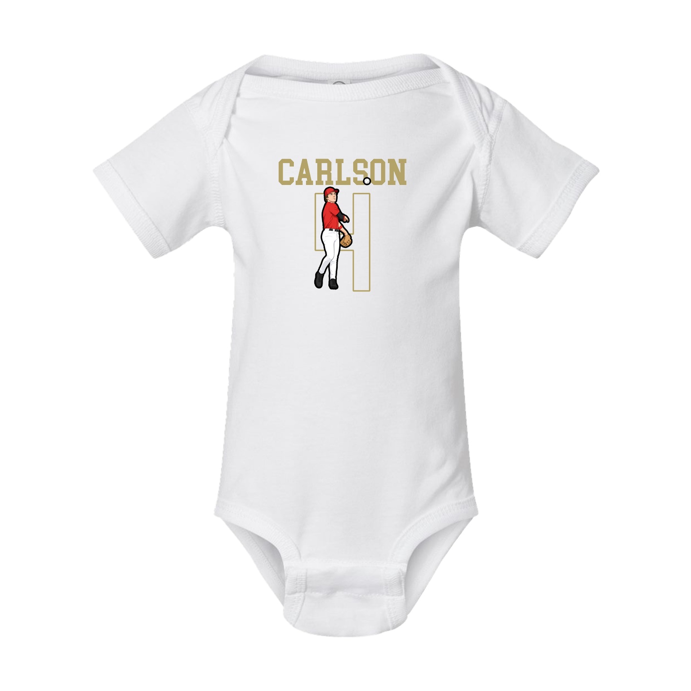 Baby Onesie — Shirsey in White