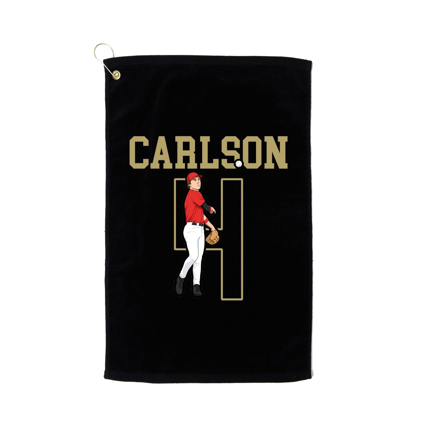 Golf Towel — Shirsey in Black