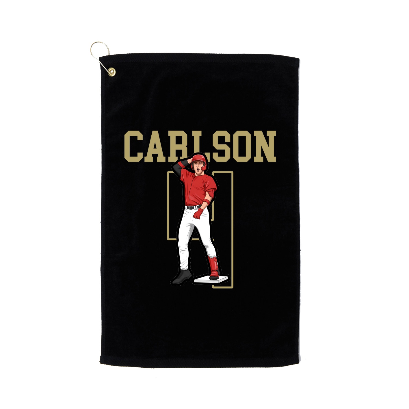 Golf Towel — Shirsey in Black