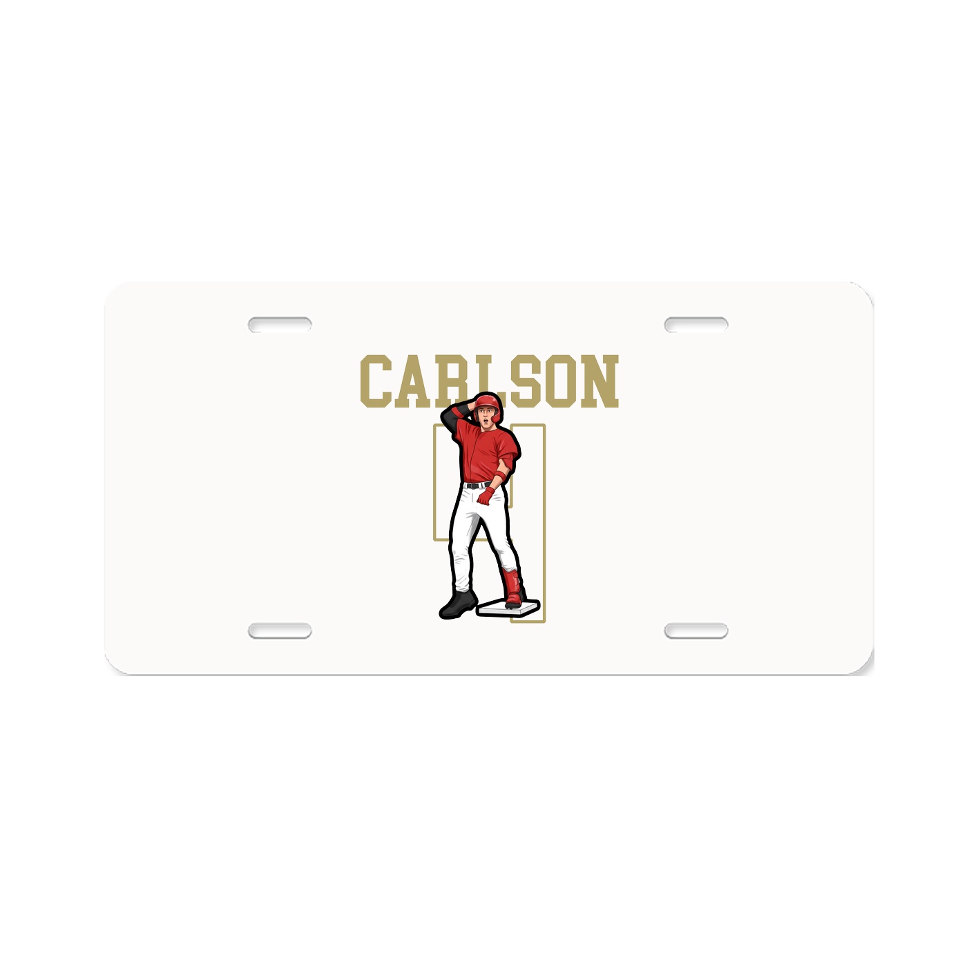 License Plate — Shirsey in Classic
