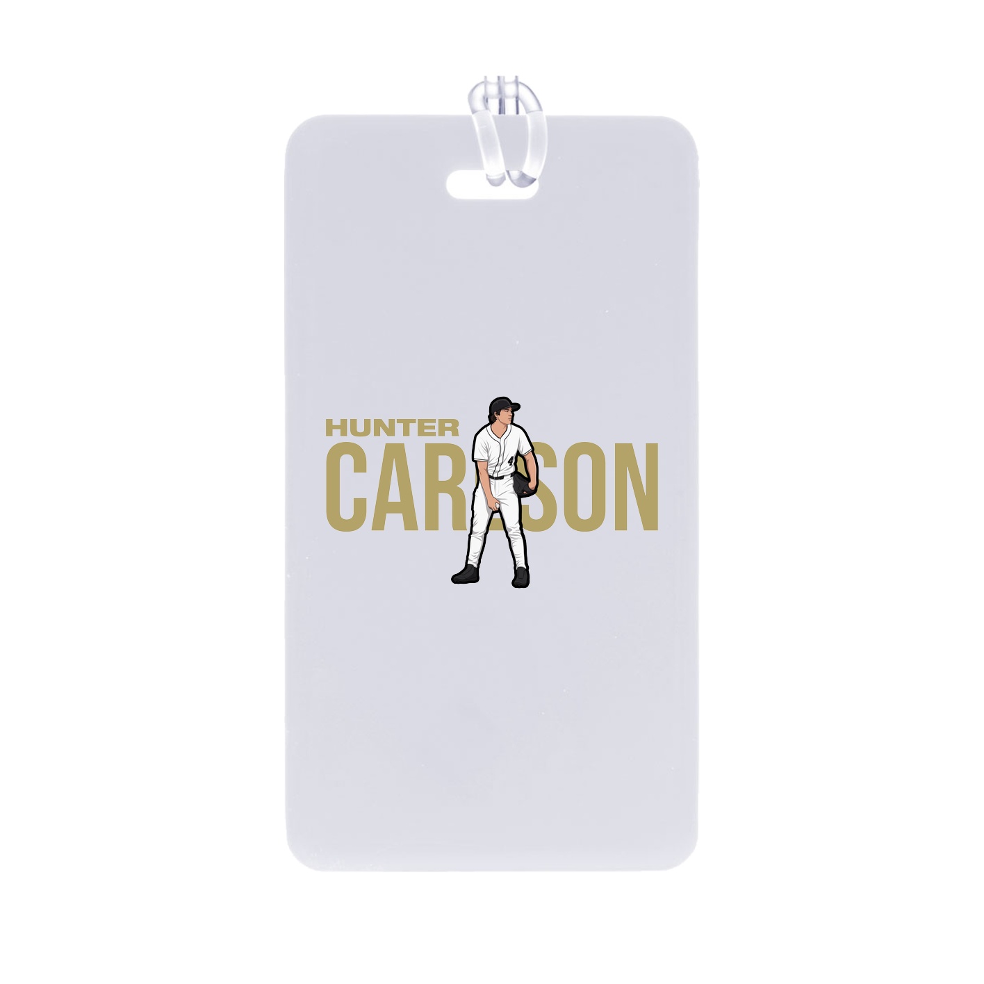Bag Tag — Player Name in Classic