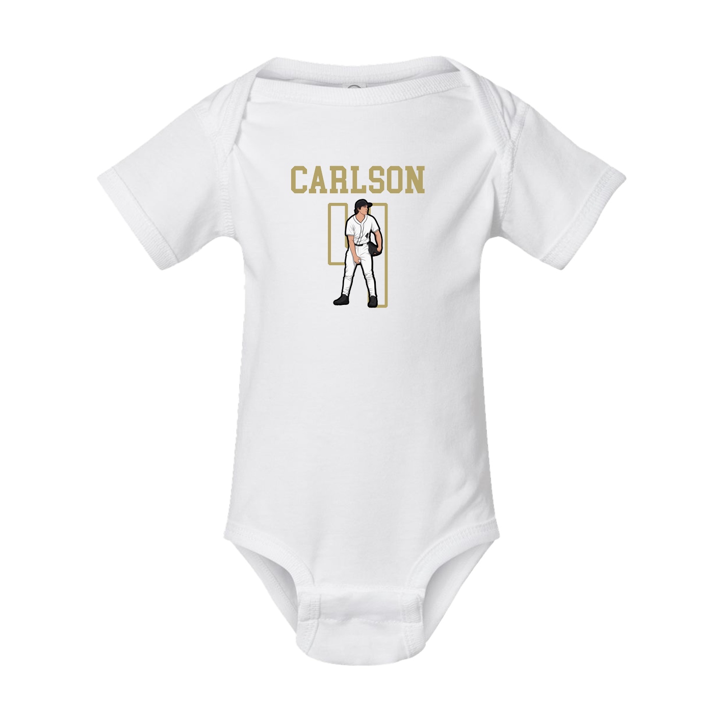 Baby Onesie — Shirsey in White