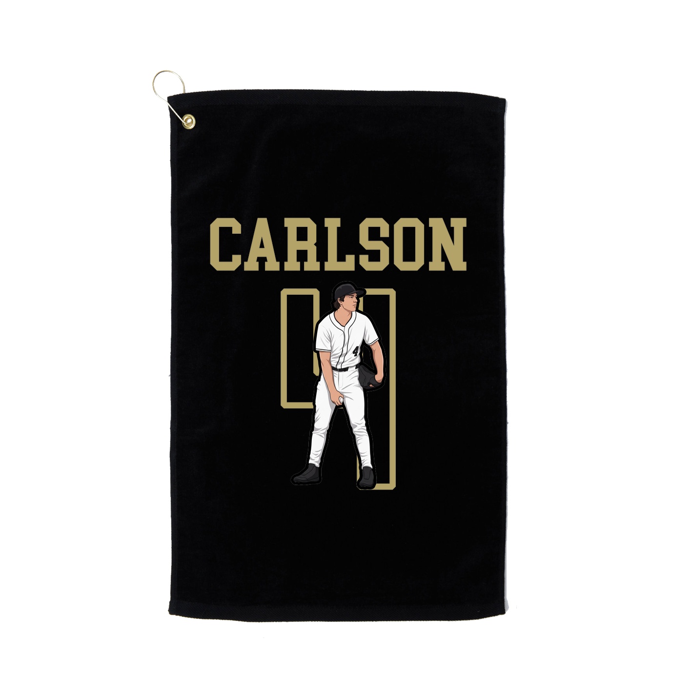 Golf Towel — Shirsey in Black