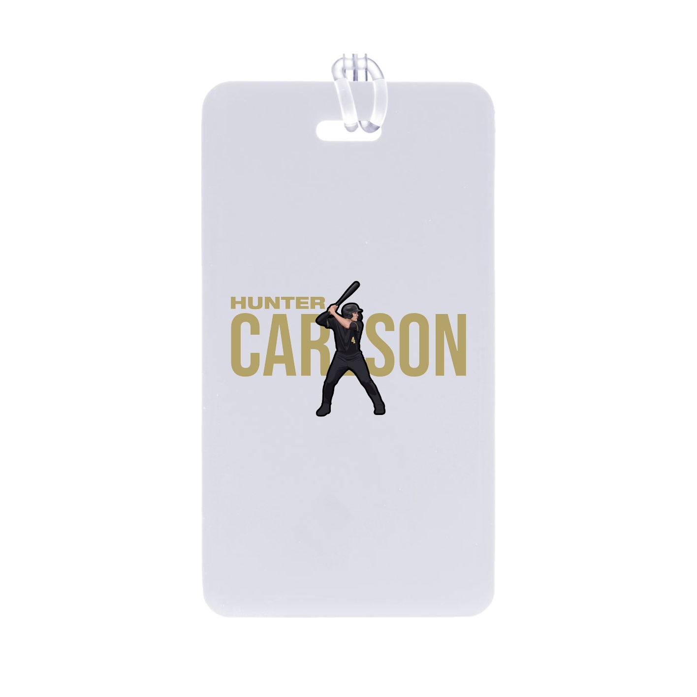 Bag Tag — Player Name in Classic