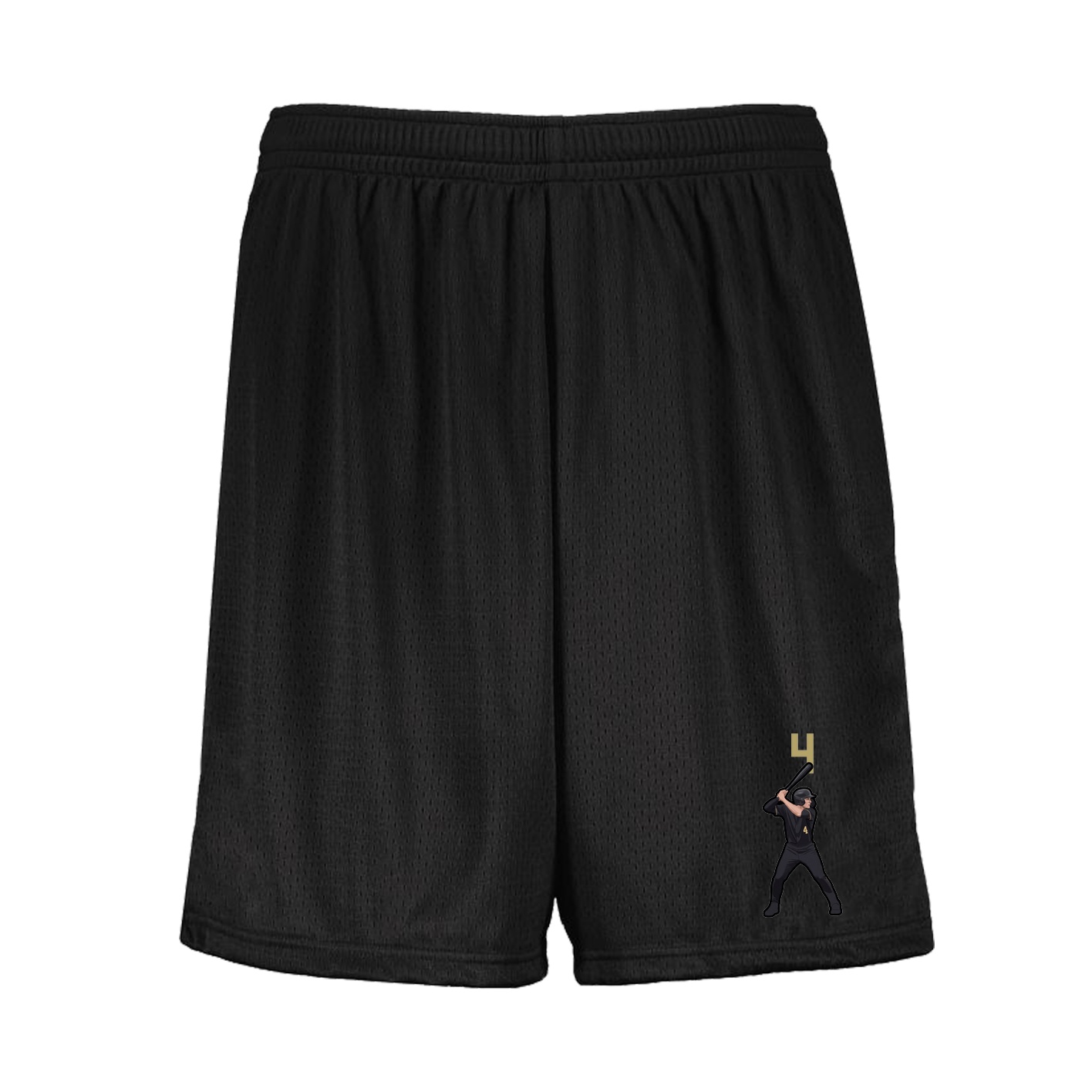 Shorts — Number Top in Black