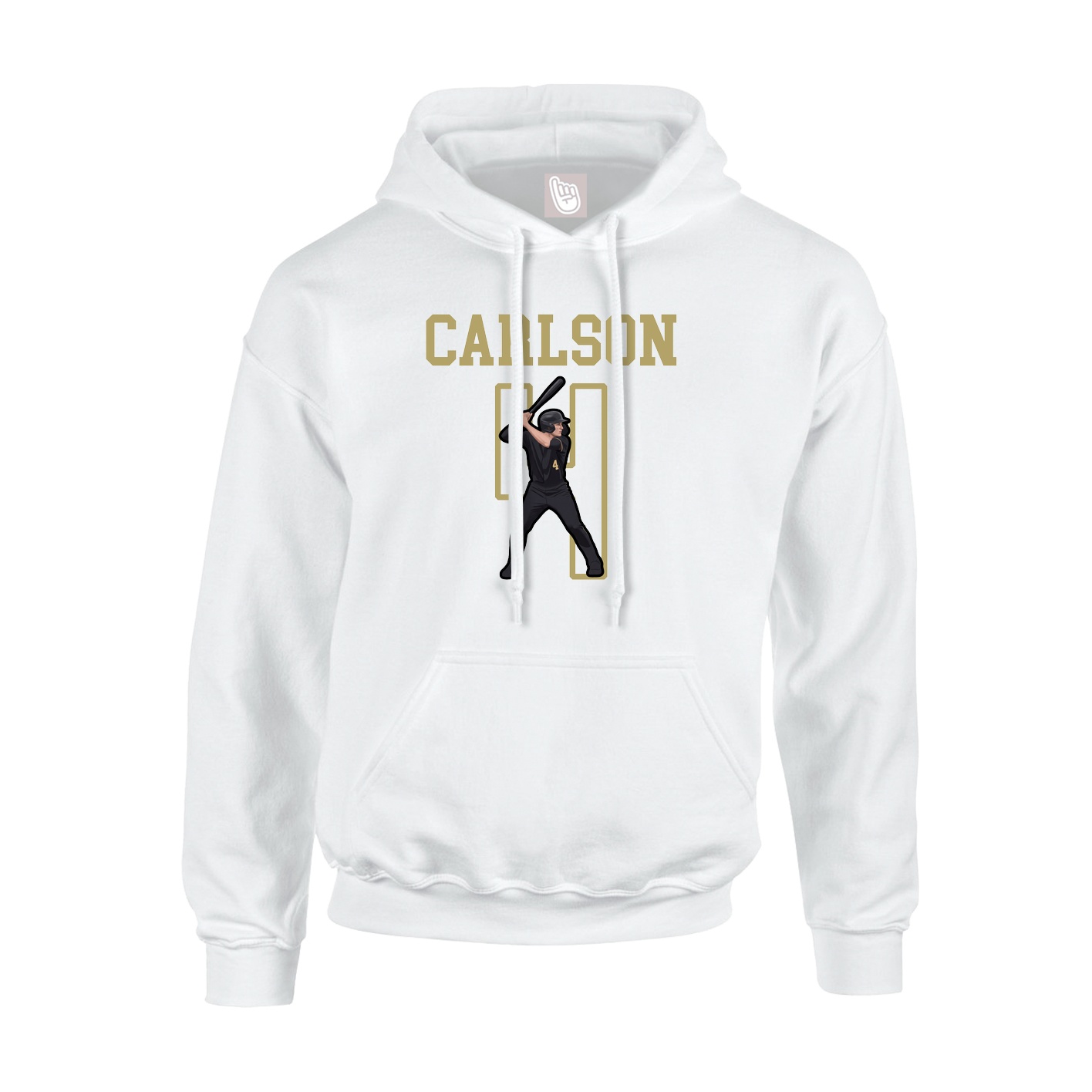 Youth Hoodie — Shirsey in White