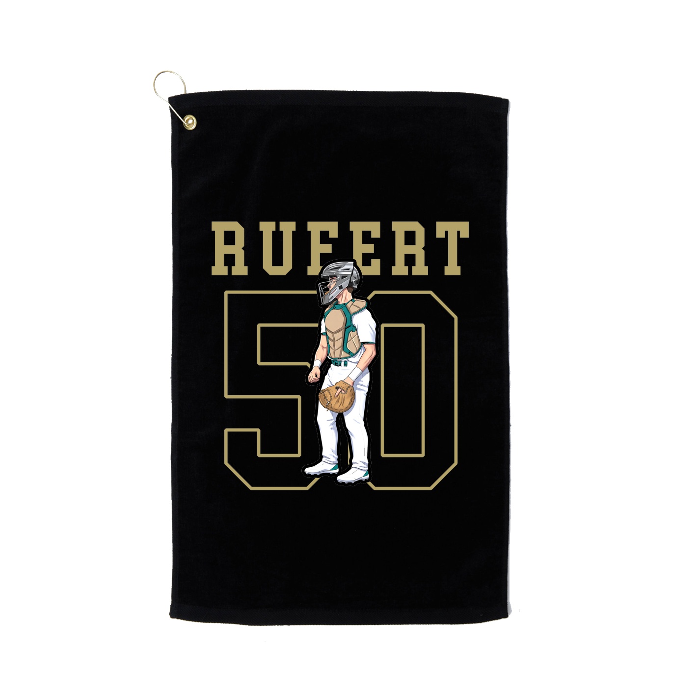 Golf Towel — Shirsey in Black