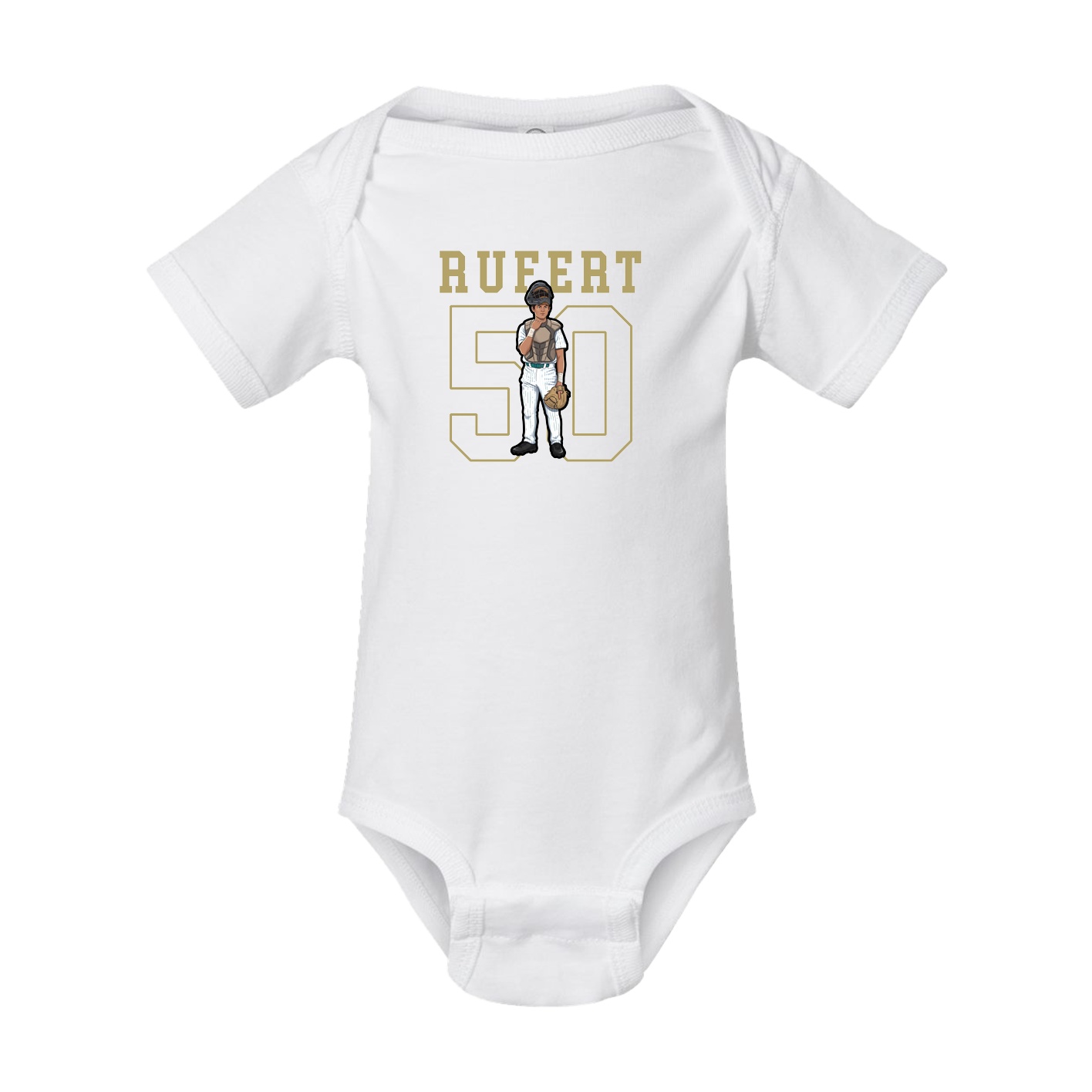 Baby Onesie — Shirsey in White