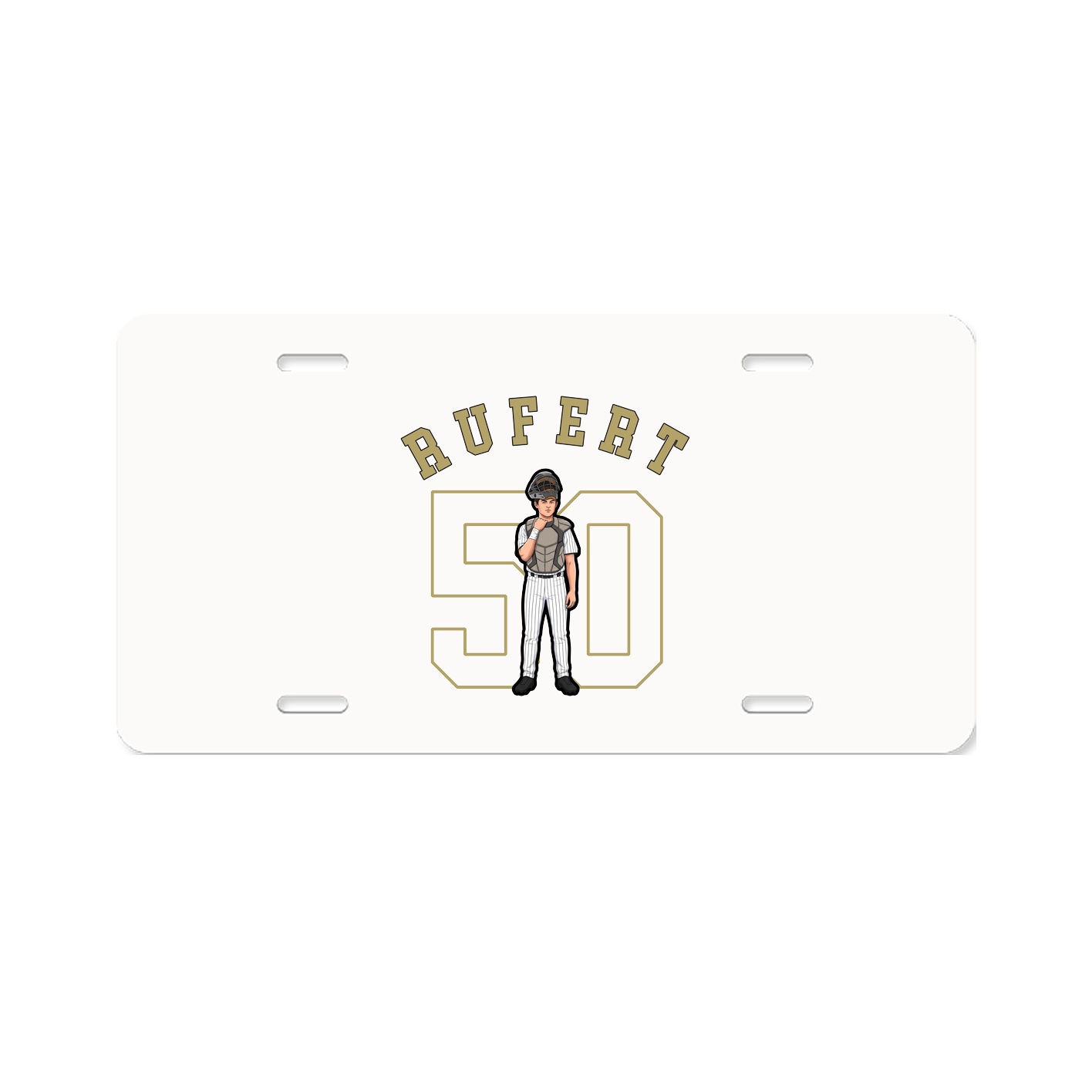 License Plate — Shirsey Arch in Classic