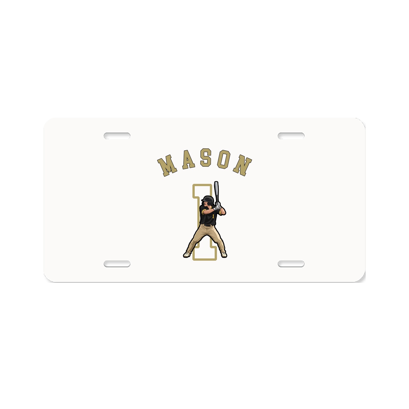 License Plate — Shirsey Arch in Classic