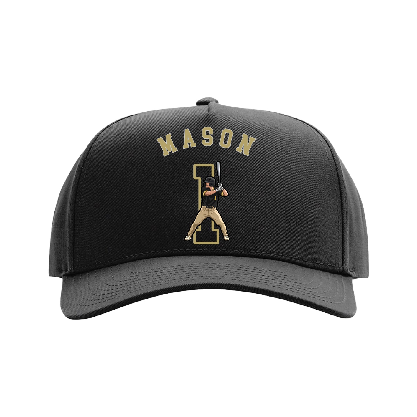 Full Fabric Five-Panel Champ Cap