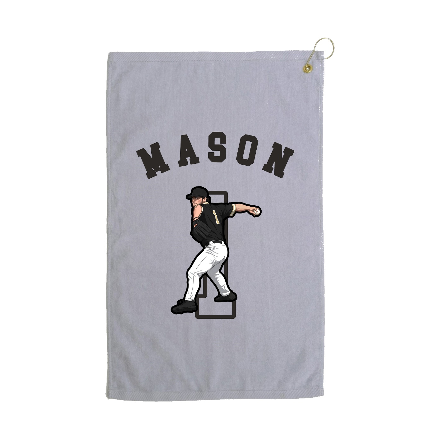 Golf Towel — Shirsey Arch in Grey