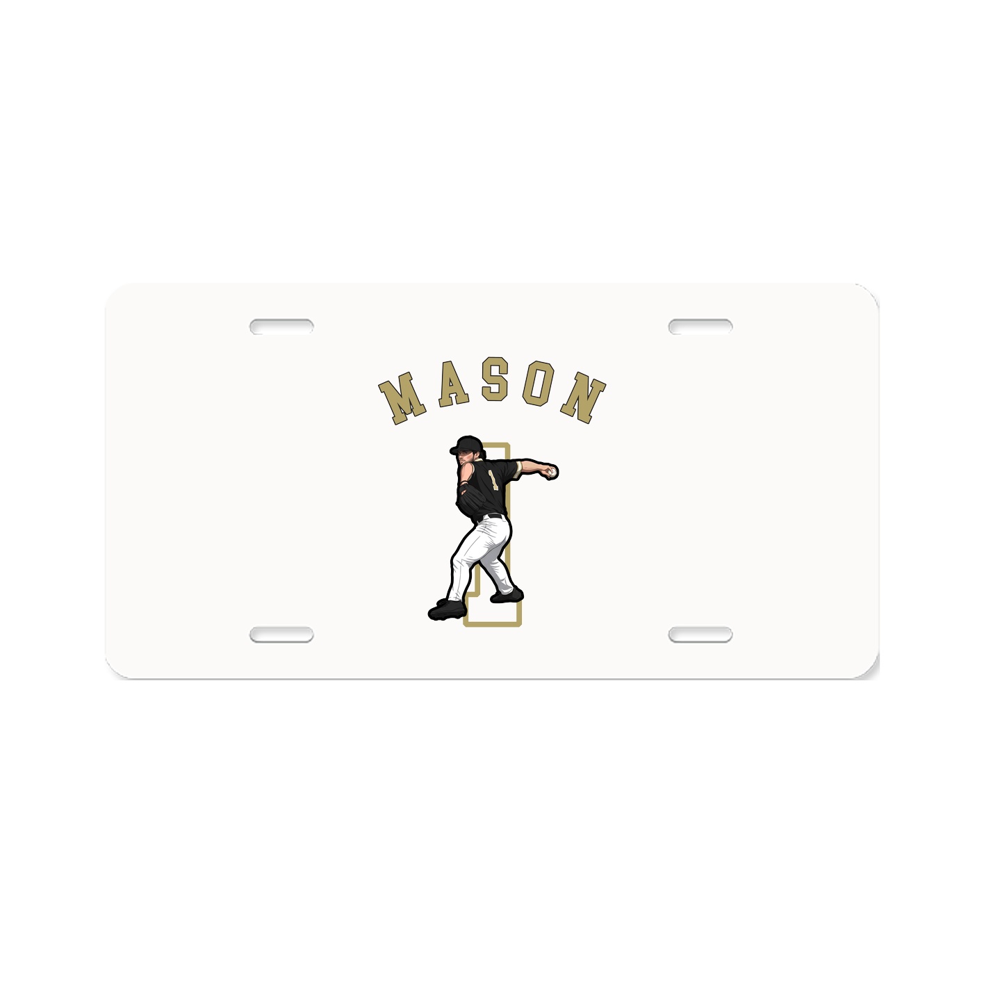 License Plate — Shirsey Arch in Classic