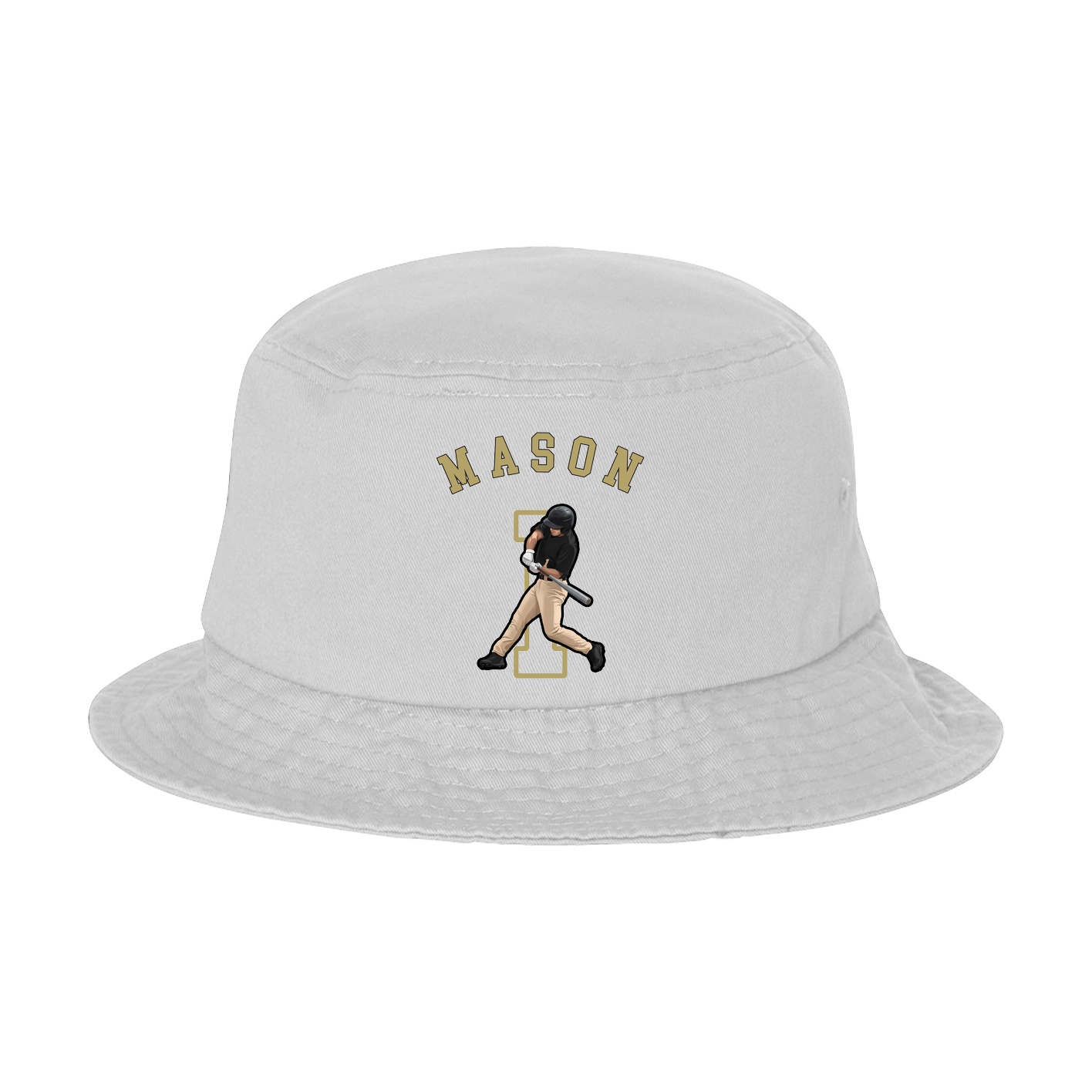 Bucket Cap — Shirsey Arch in White