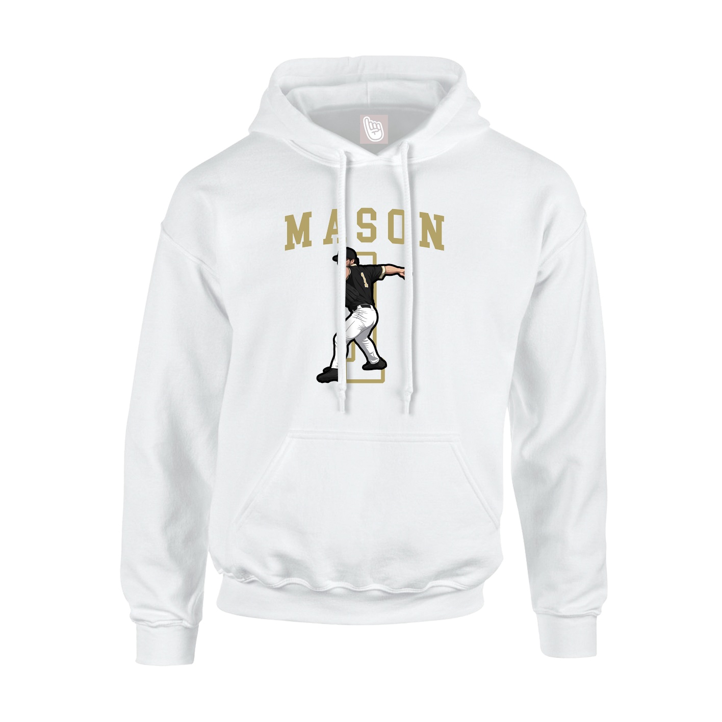 Youth Hoodie — Shirsey in White