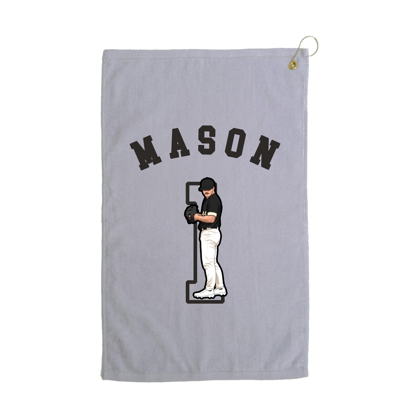 Golf Towel — Shirsey Arch in Grey