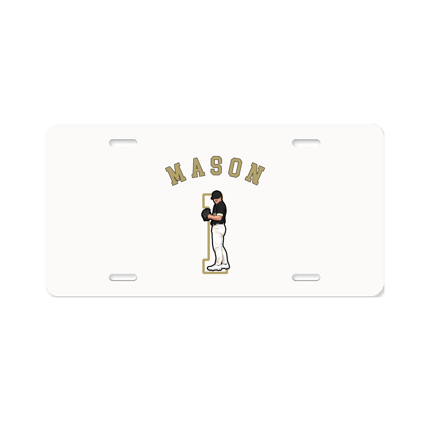 License Plate — Shirsey Arch in Classic