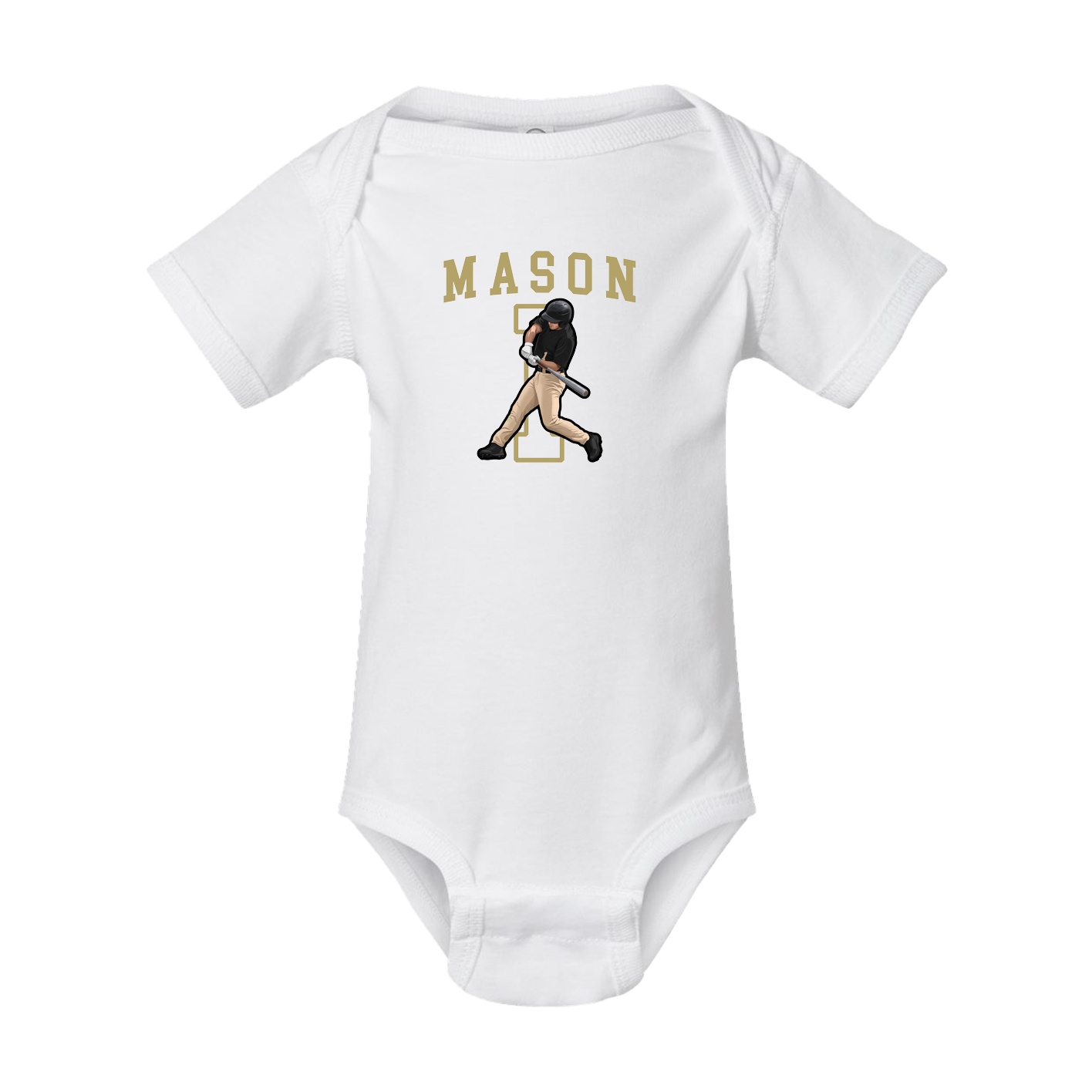 Baby Onesie — Shirsey in White