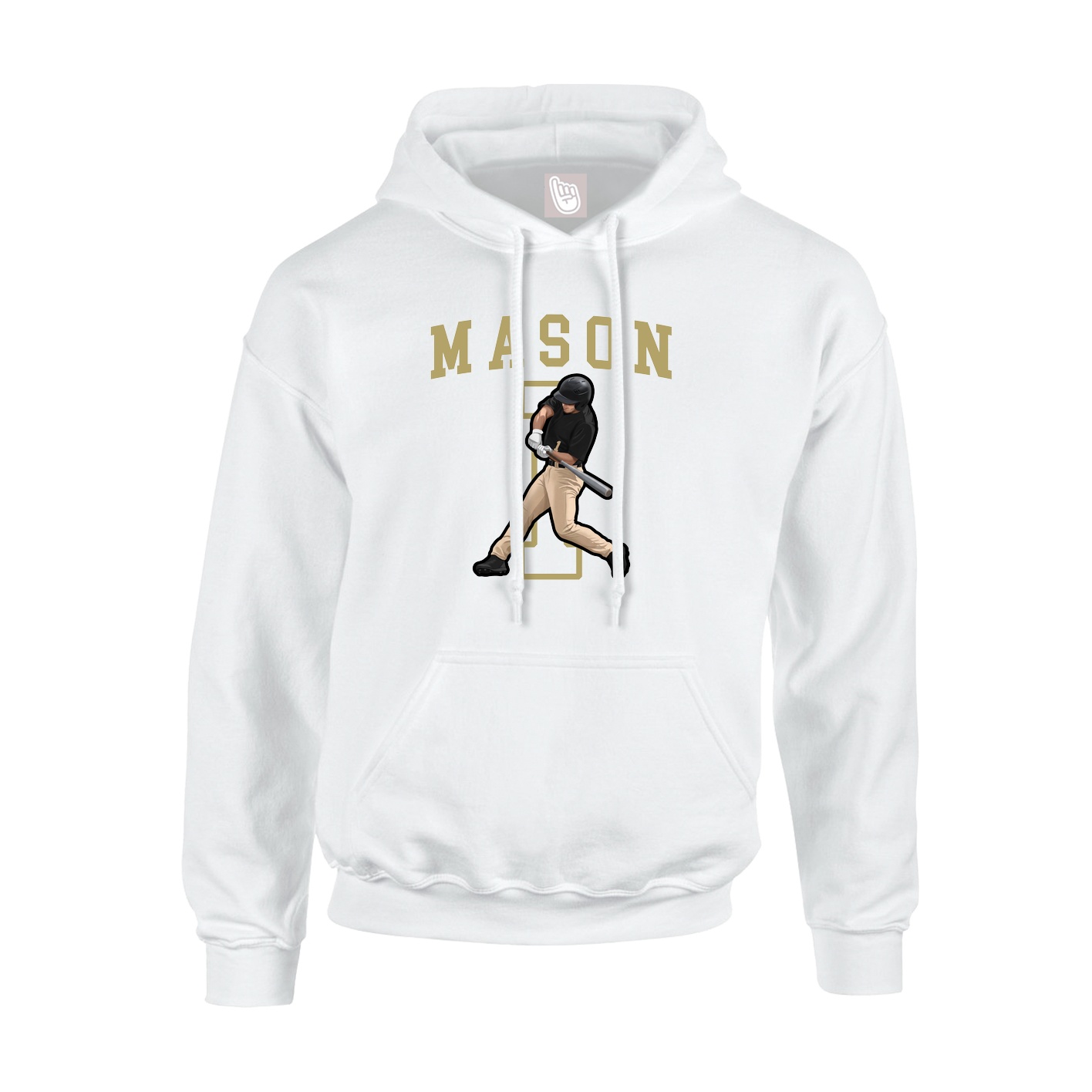 Hoodie — Shirsey in White