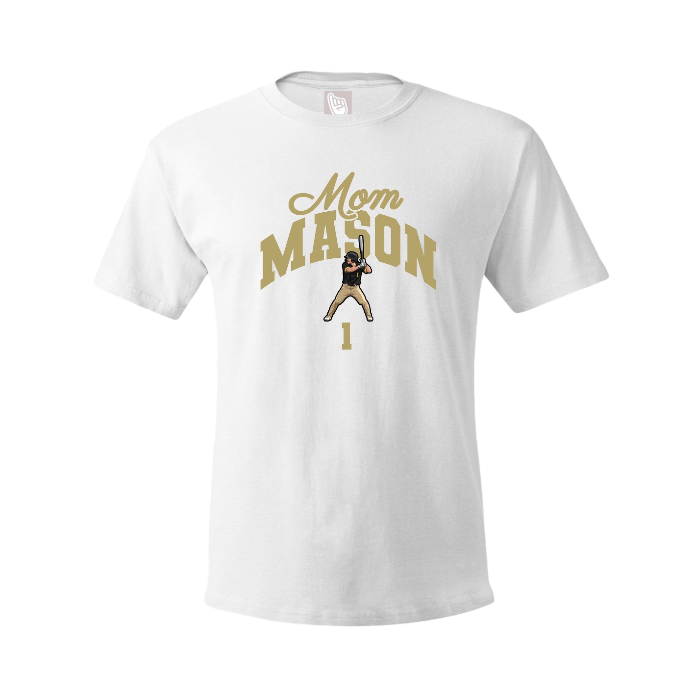 Tee — Mothers Day Arch in White