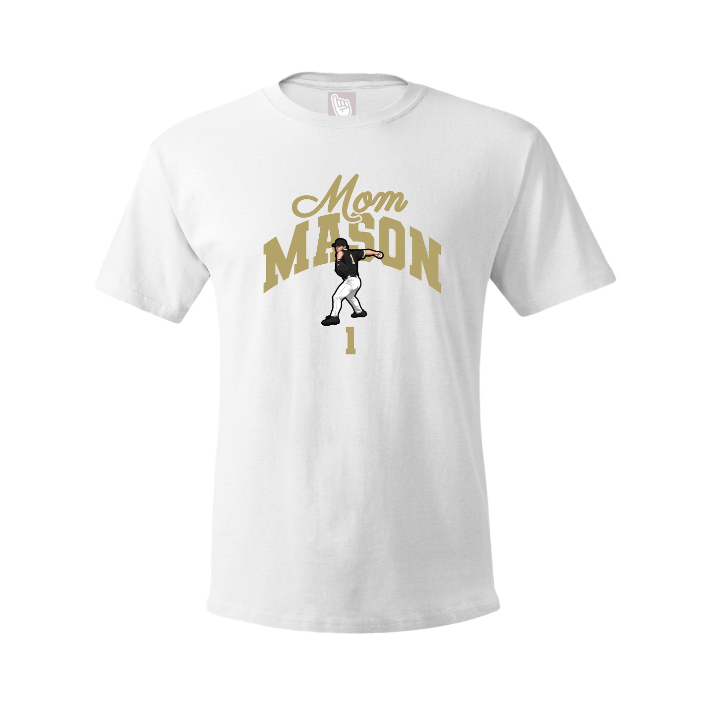 Youth Tee — Mothers Day Arch in White