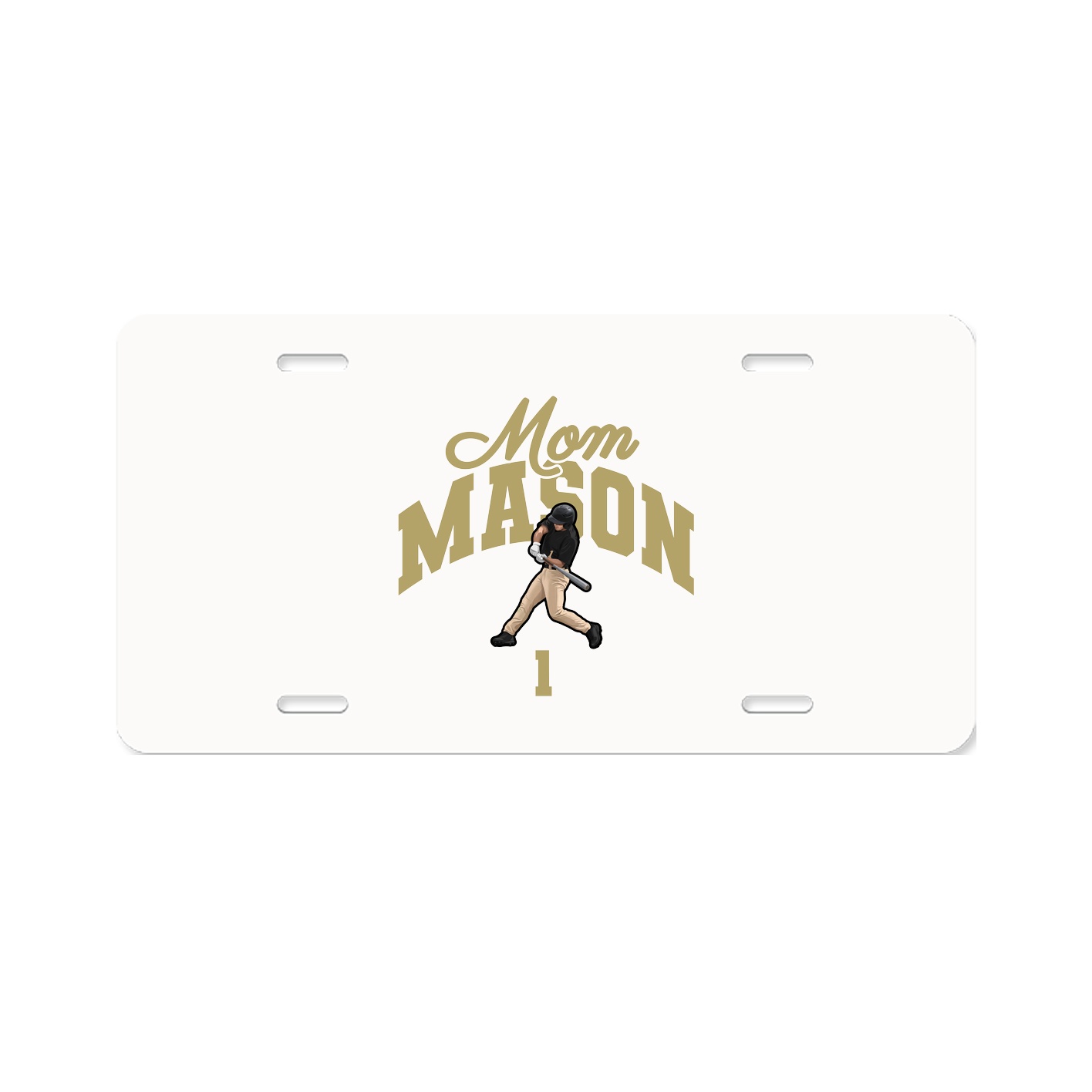 License Plate — Mothers Day Arch in Classic