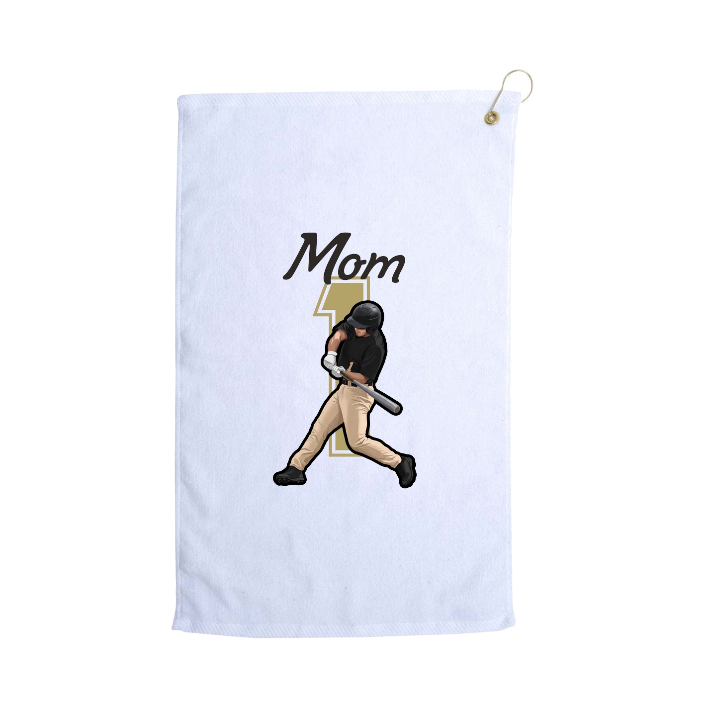 Golf Towel — Mothers Day Shirsey in White