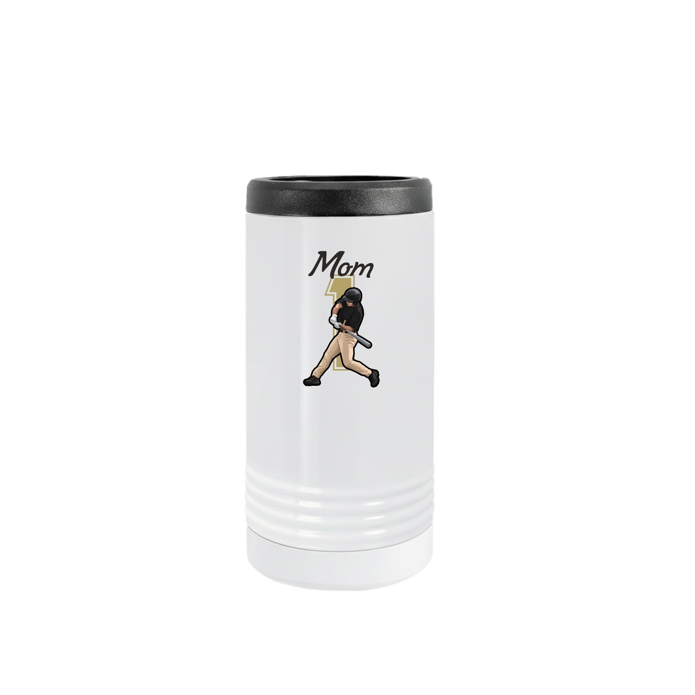 Slim Beverage Holder — Mothers Day Shirsey in White