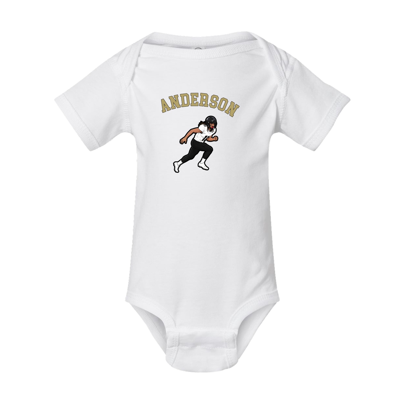 Baby Onesie — Shirsey Arch in White