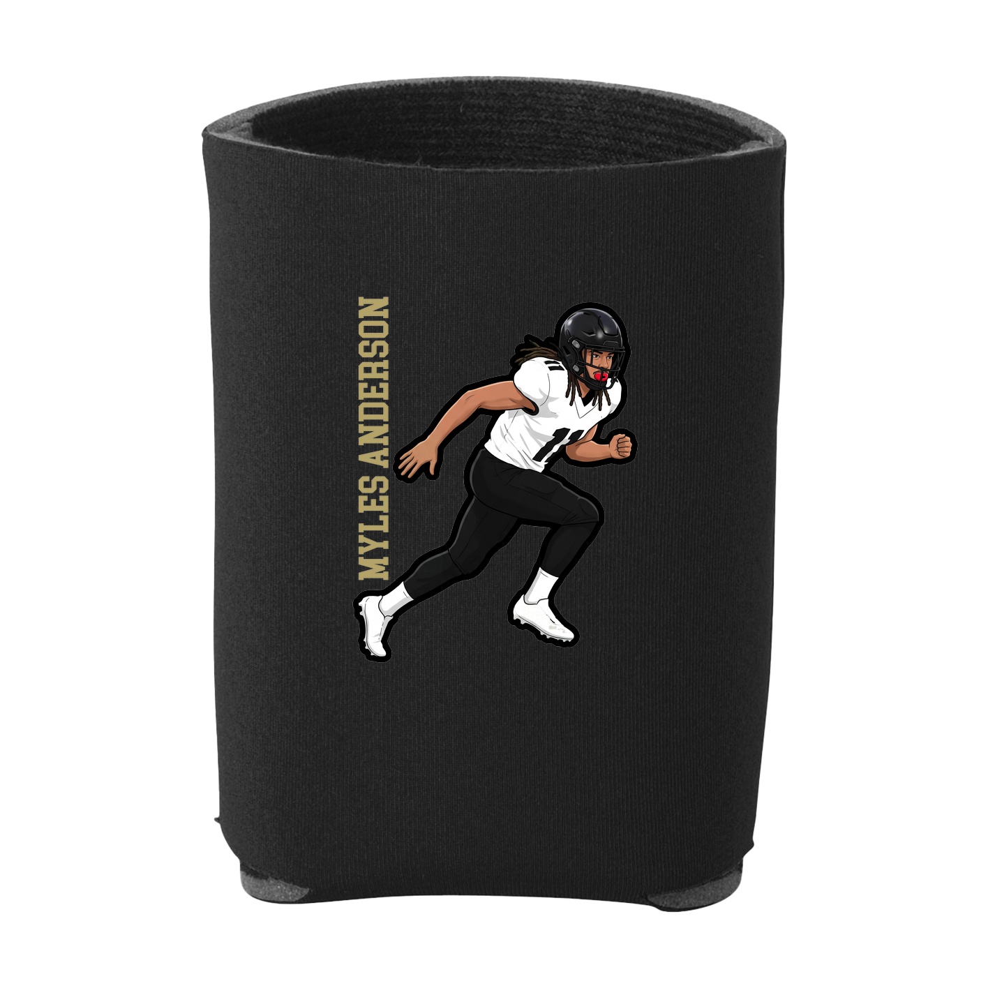Can Holder — Name Vertical in Black