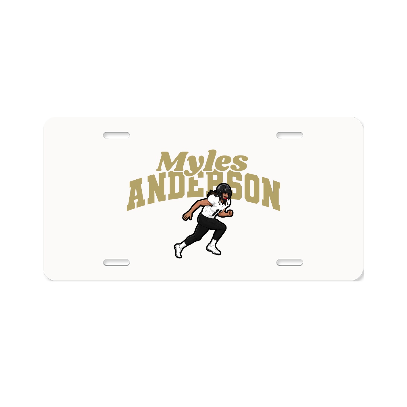 License Plate — Signature Arch in Classic
