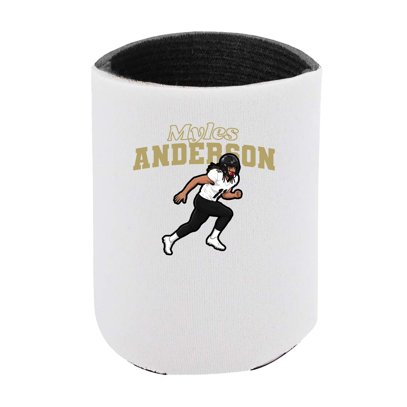 Can Holder — Name Arch in White