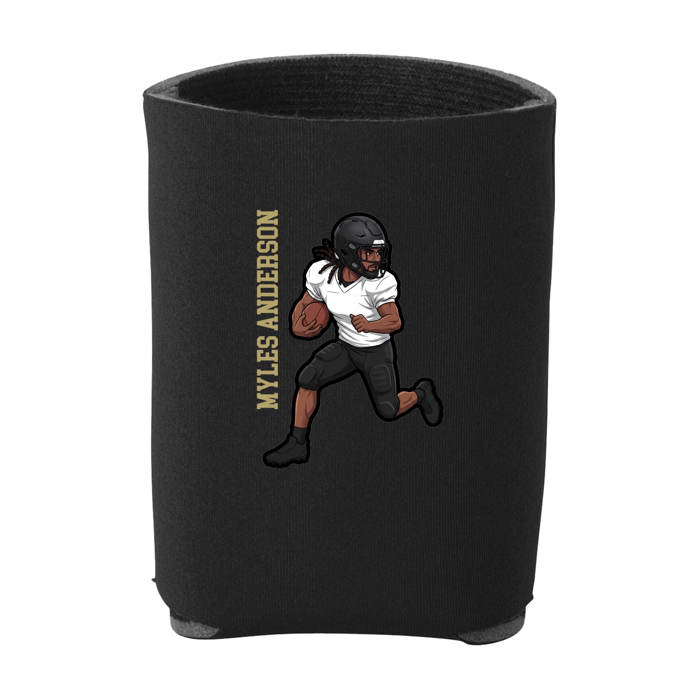 Can Holder — Name Vertical in Black