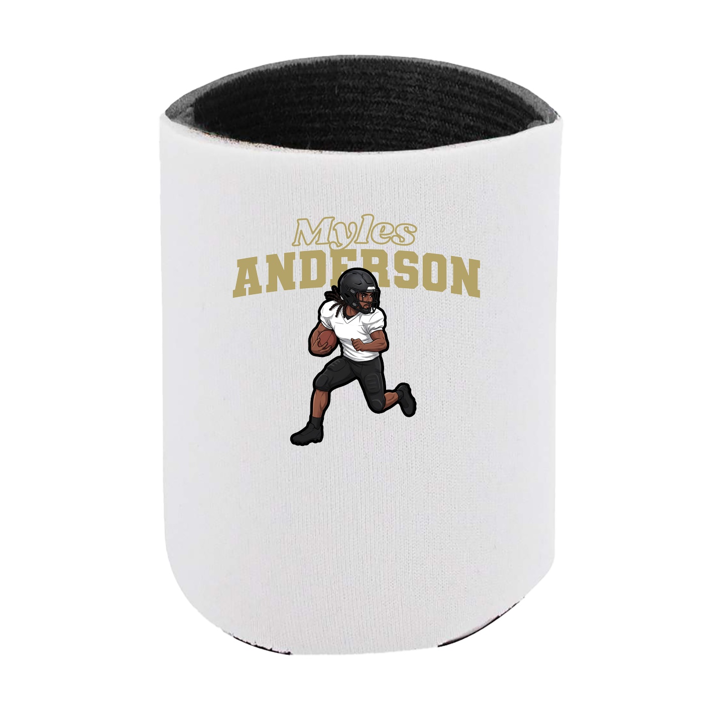 Can Holder — Name Arch in White