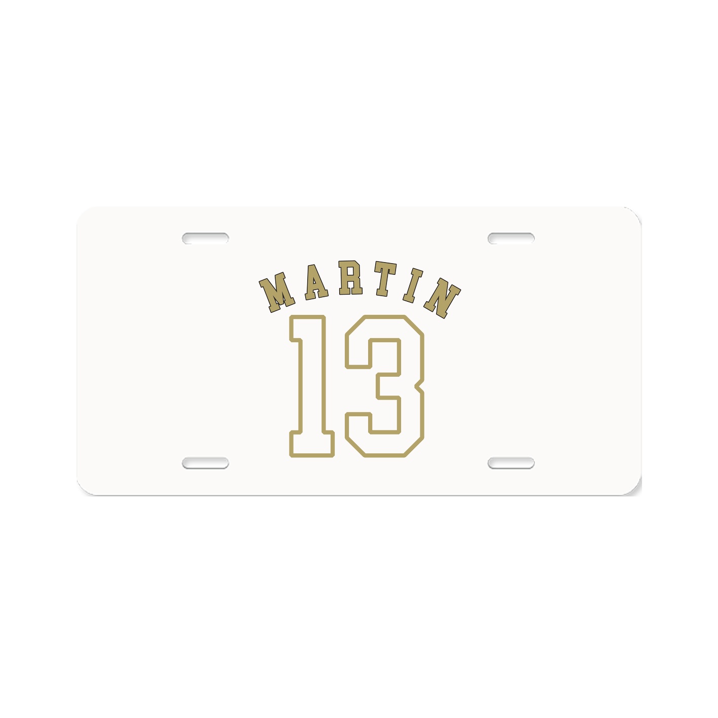 License Plate — Shirsey Arch in Classic