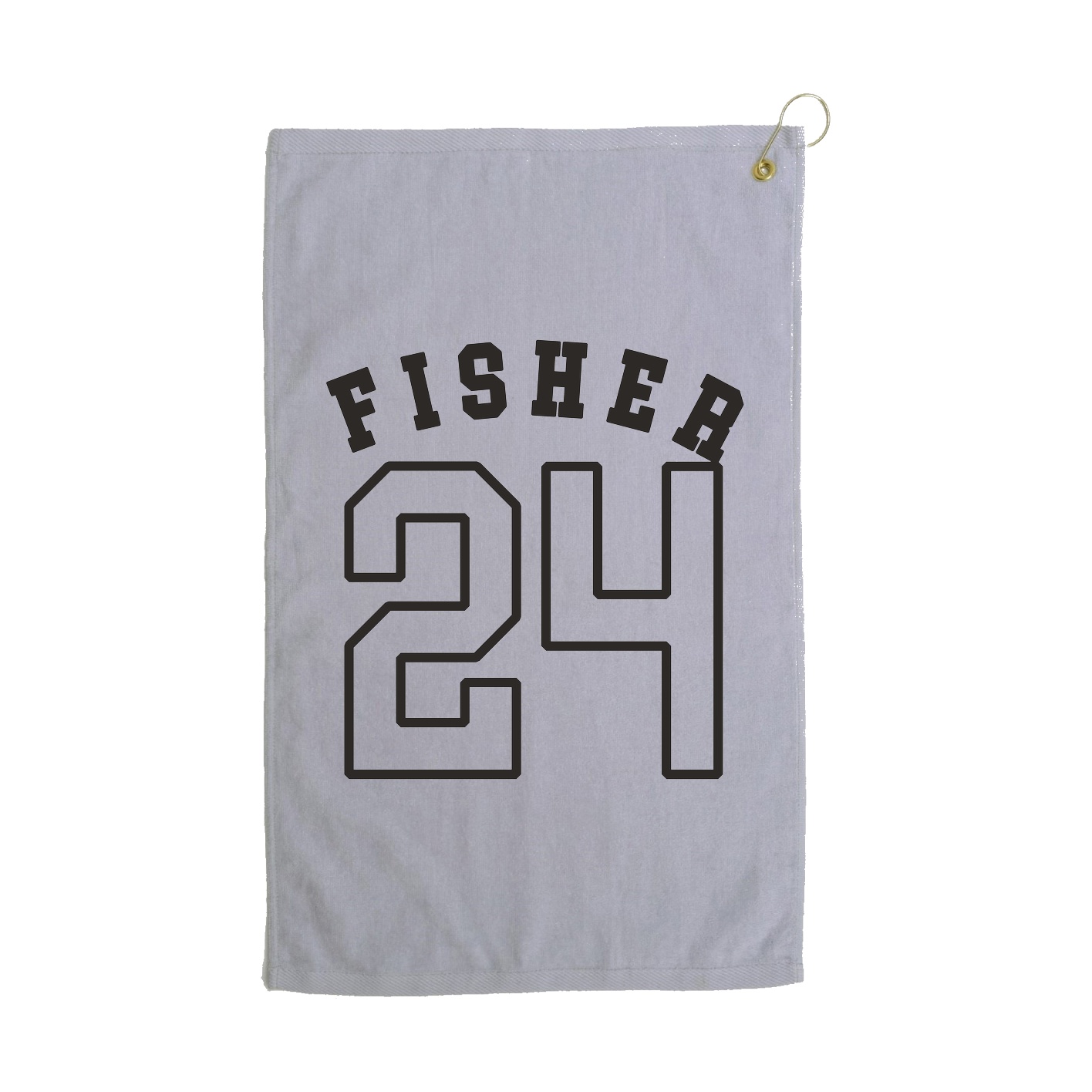 Golf Towel — Shirsey Arch in Grey