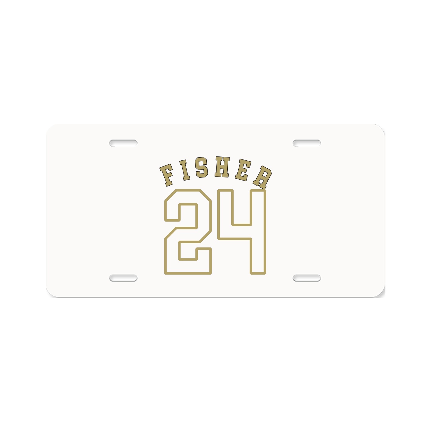 License Plate — Shirsey Arch in Classic