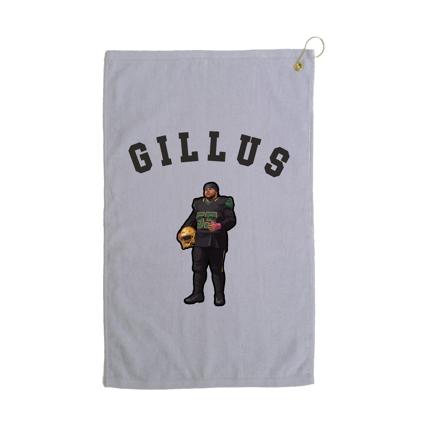 Golf Towel — Shirsey Arch in Grey