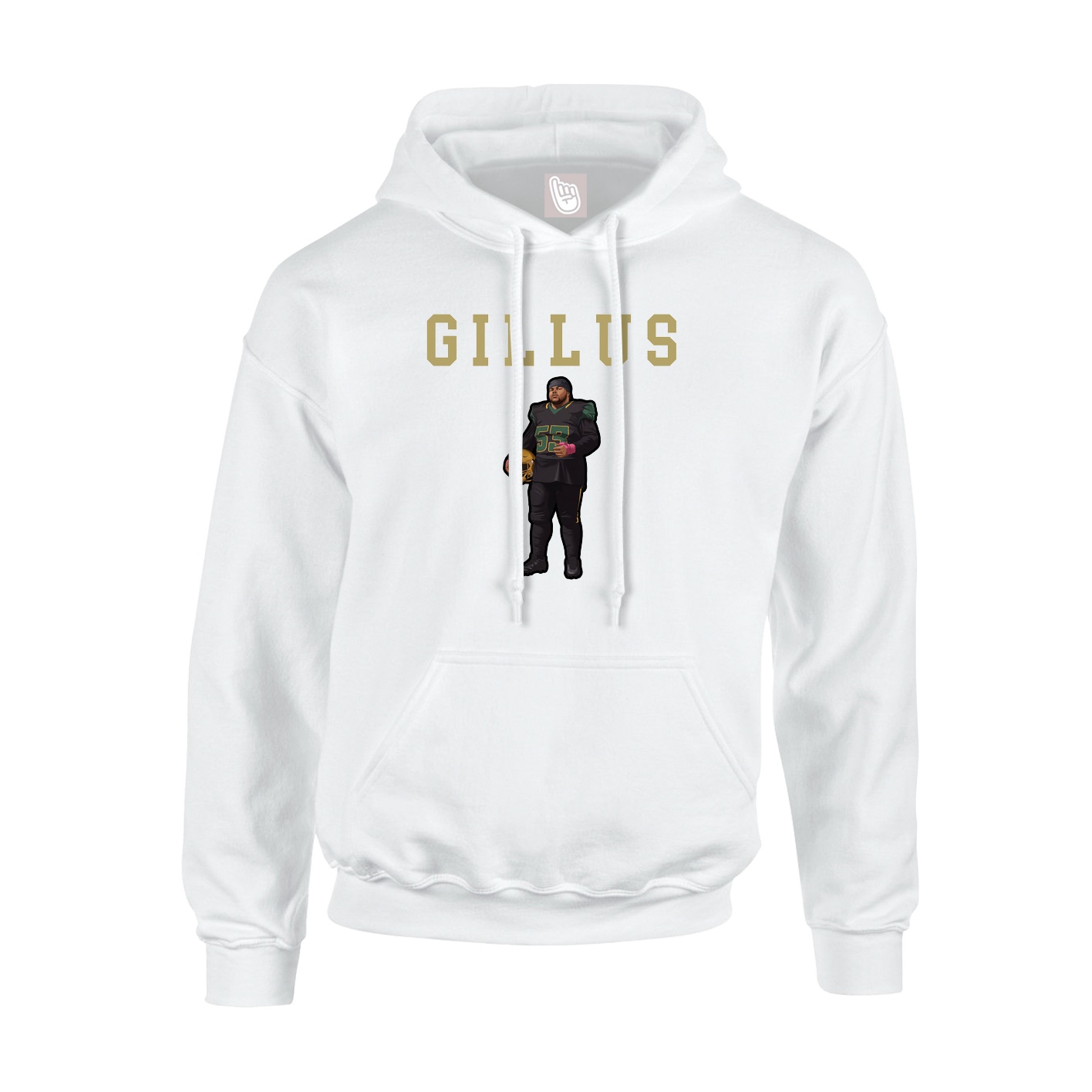 Youth Hoodie — Shirsey in White