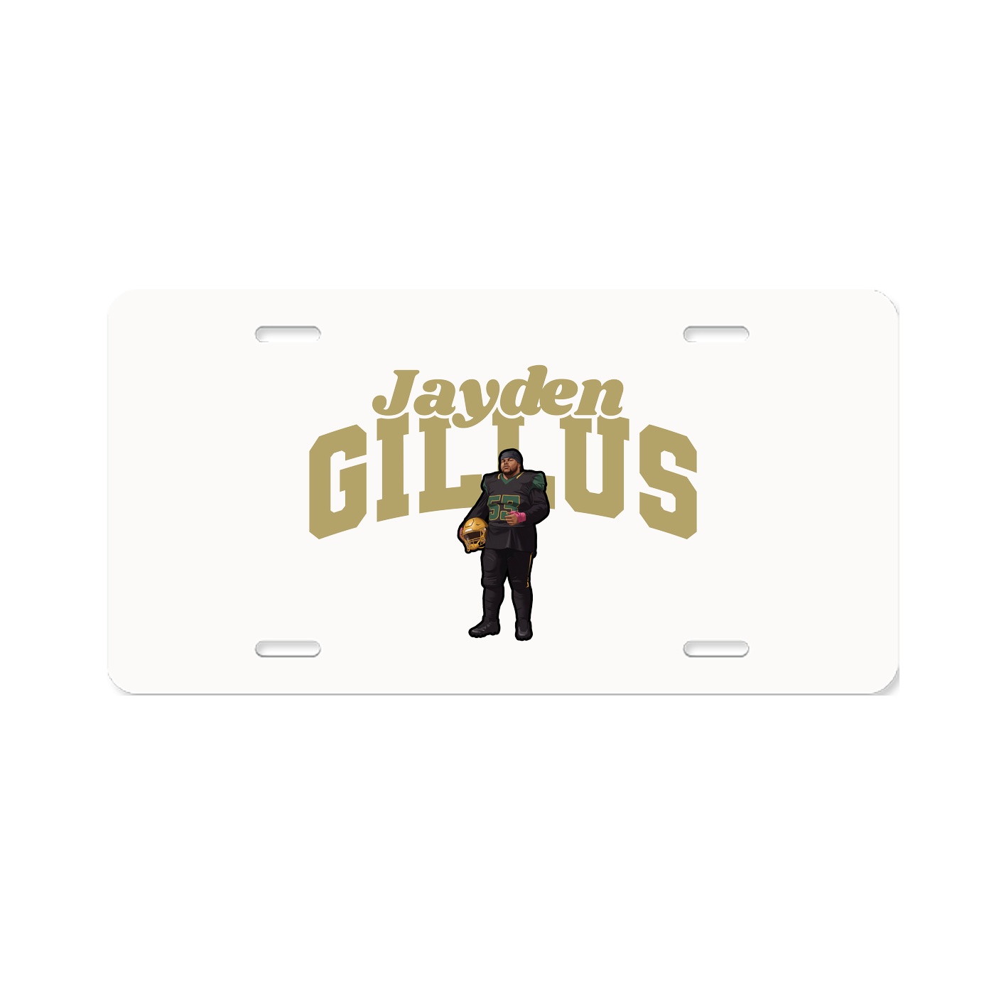License Plate — Signature Arch in Classic