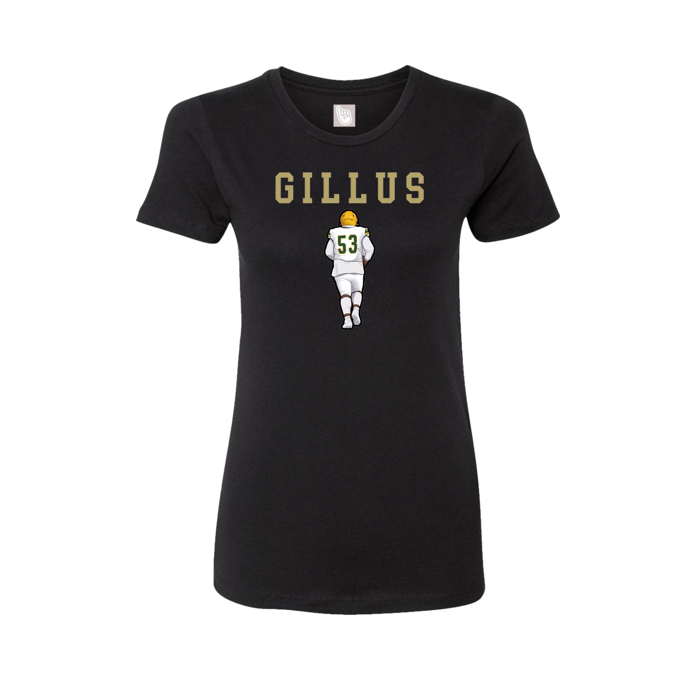 Fitted Women's Tee — Shirsey in Black