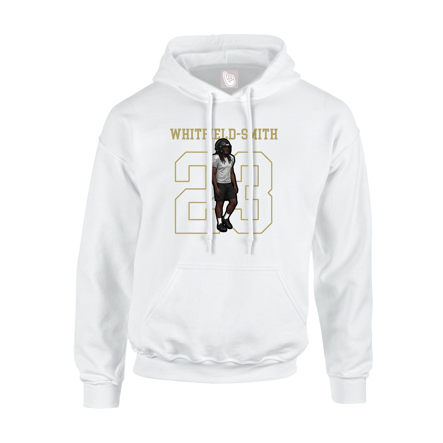 Youth Hoodie — Shirsey in White