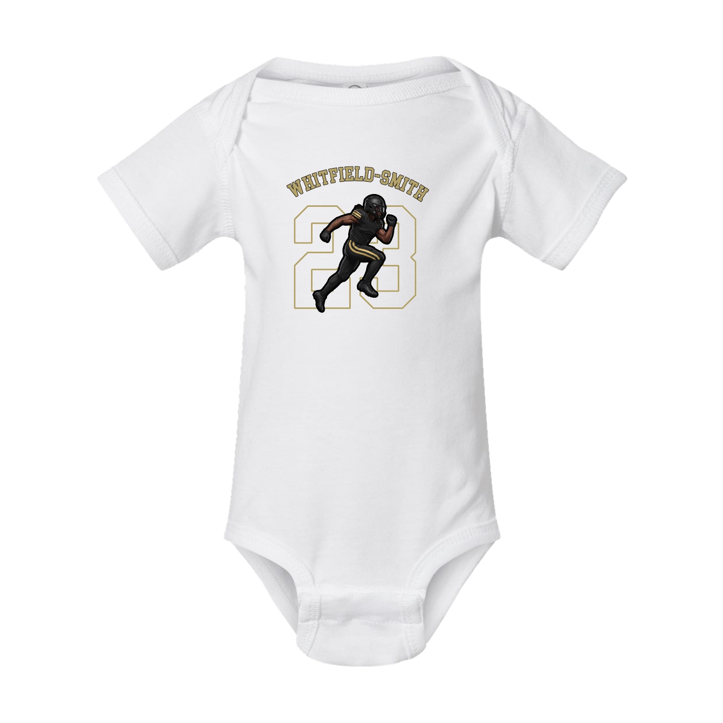 Baby Onesie — Shirsey Arch in White