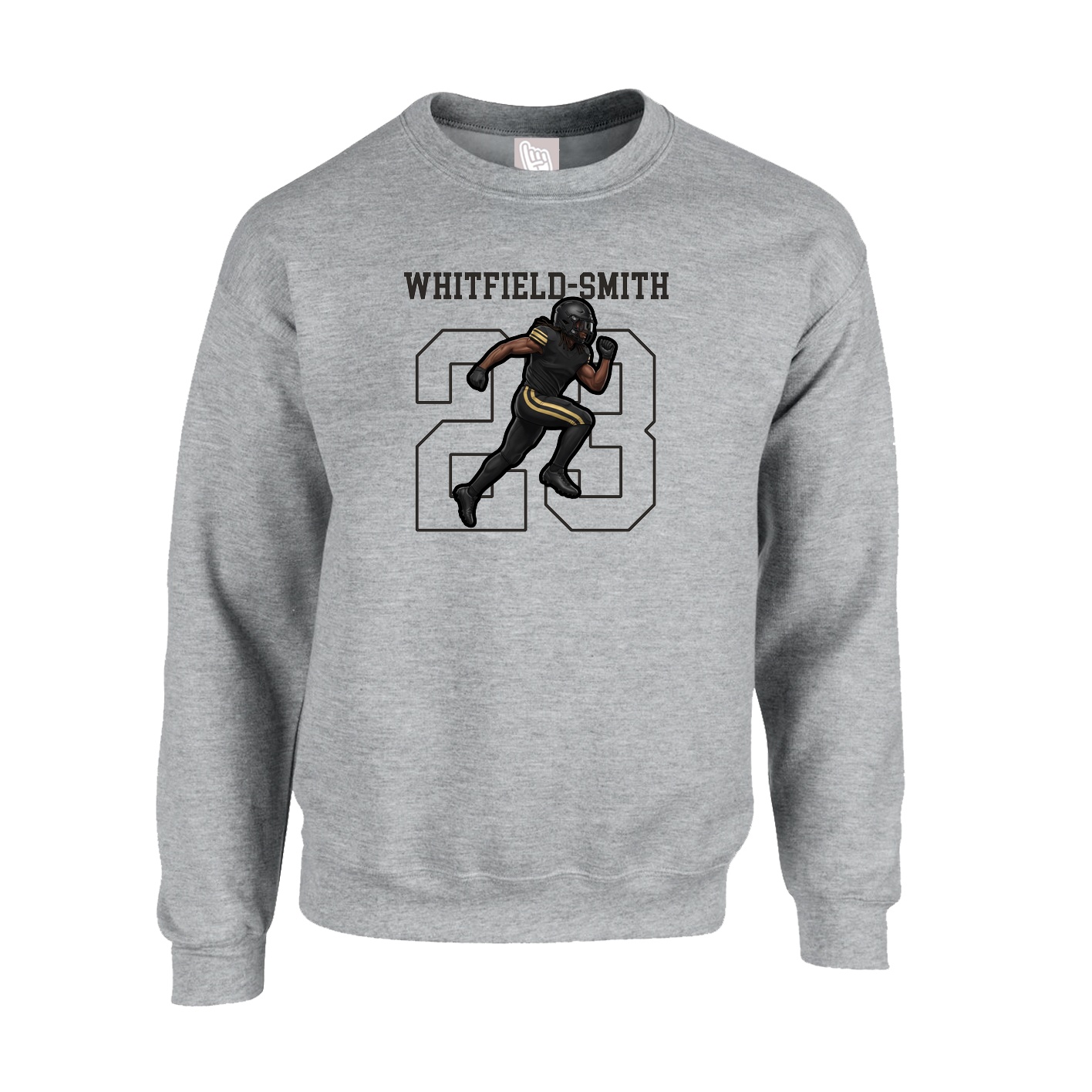 Fleece Crew — Shirsey in Grey